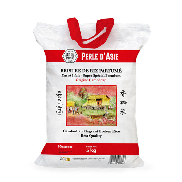 Brisure de riz Cambodge casséx1 Perle d'Asie 5 kg Riz du Monde